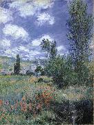 Claude Monet Lane in the Poppy Field oil painting reproduction